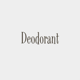 Deodorant