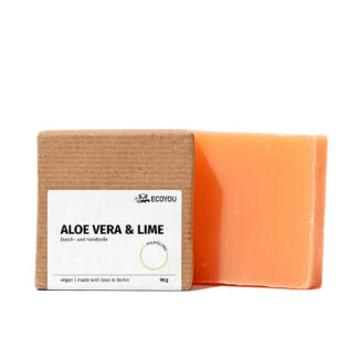 Aloe Vera & Lime Dusch- und Rasierseife